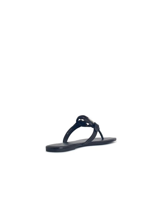 Tory Burch Blue Miller Sandals With