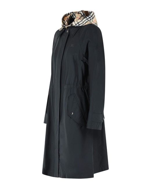 Burberry Blue Newbury Parka