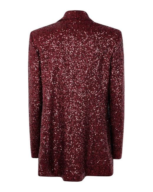 DR. HOPE Red Sequins Jacket