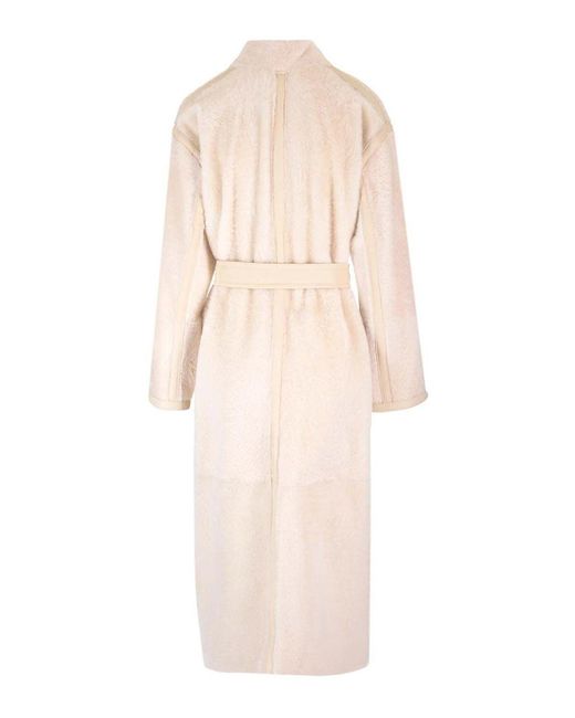 Max Mara Natural Glassa Long Coat