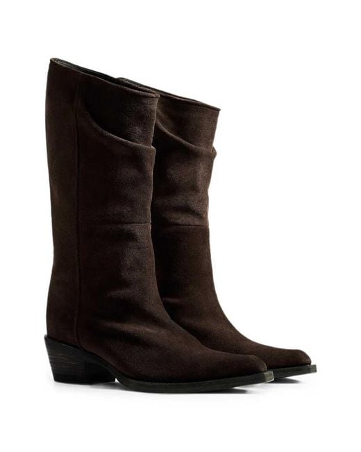 Khaite Brown Clive Boot 35