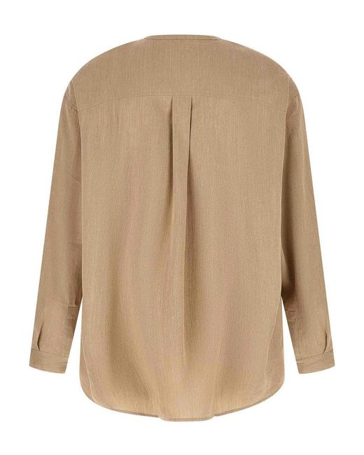 Jacquemus Natural Linen Blouse for men