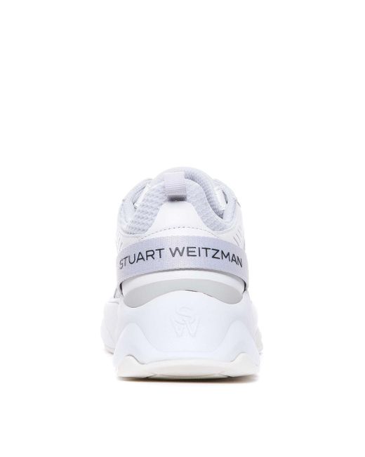 Stuart Weitzman White Sneakers