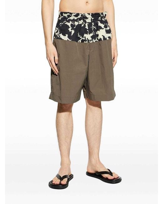 Dries Van Noten Gray Pablo Shorts for men