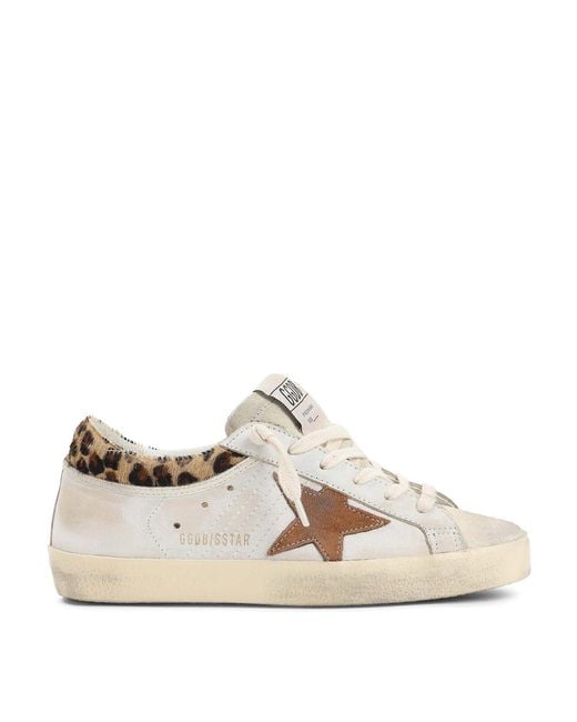 Golden Goose Deluxe Brand Natural Superstar Sneakers