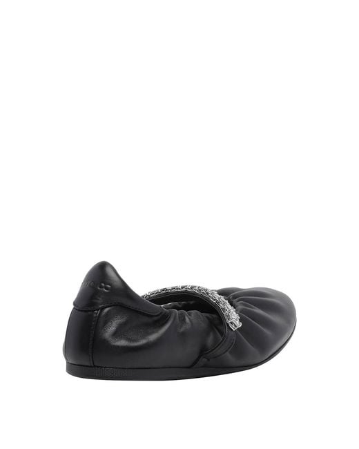 Jimmy Choo Black Jade Ballets