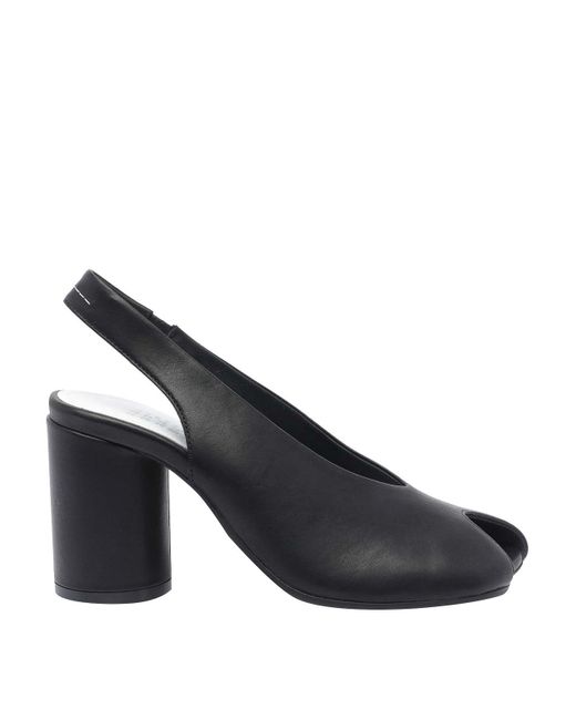 MM6 by Maison Margiela Blue Anatomic Pump Sandals