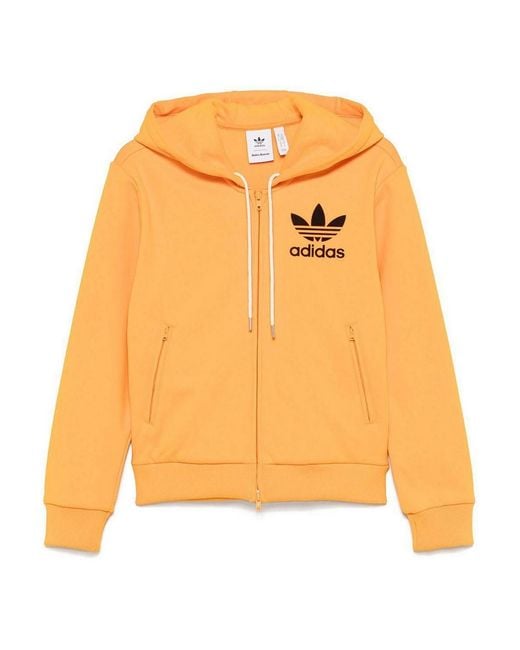Adidas Originals Orange Wb Track Hoodie for men
