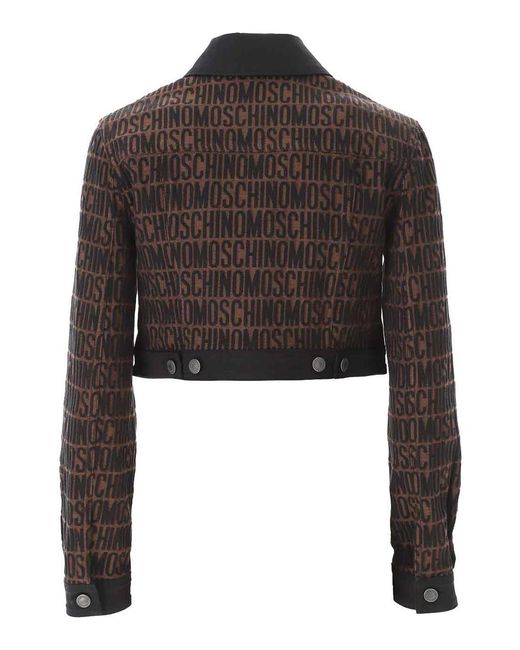 Moschino Black Logo Jacket