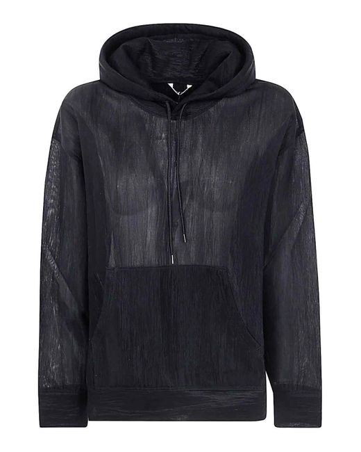AURALEE◆ELASTIC SHEER NYLON P/O PARKA AURALEE Elastic Sheer Nylon P/O Parka in Black | Lyst