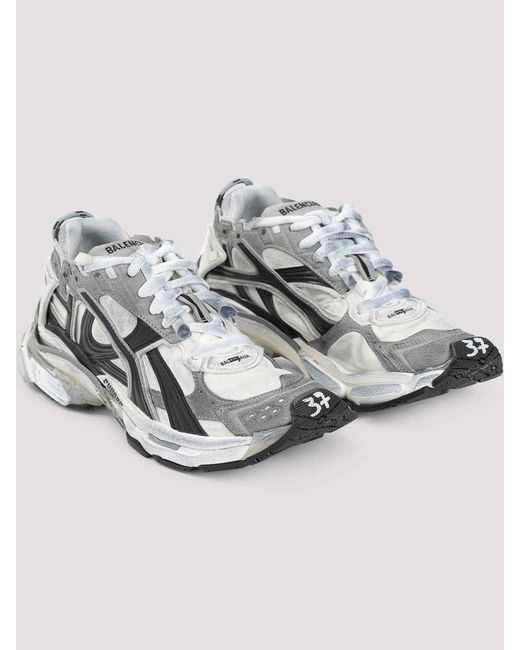 Balenciaga White Runner Gradient Snekaers for men