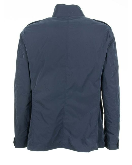 Moorer Blue Spring Jacket for men