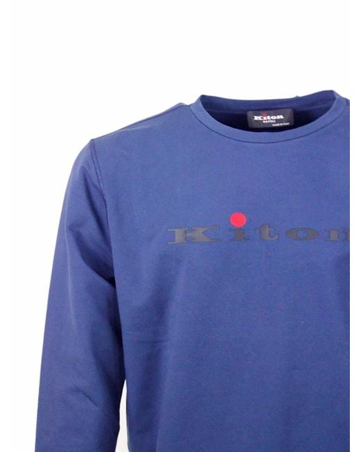 Kiton Blue Sweaters for men