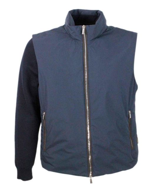 Moorer Blue Jacket for men