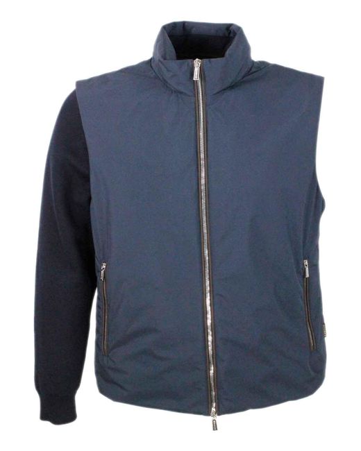 Moorer Blue Jacket for men