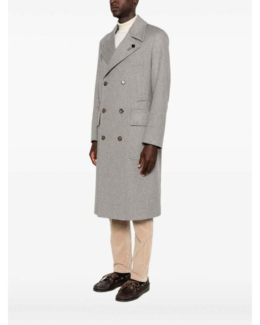 Lardini Gray Coat for men