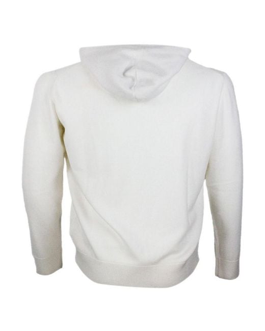 Eleventy White Sweaters for men