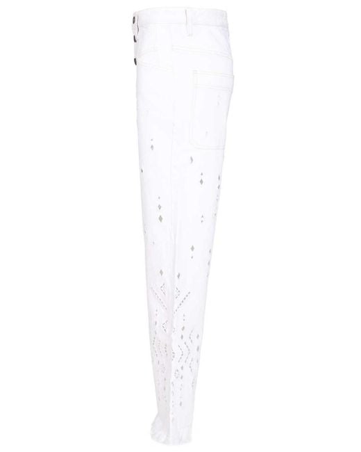 Isabel Marant White Trousers