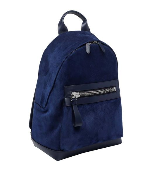 Tom Ford Blue Backpack for men