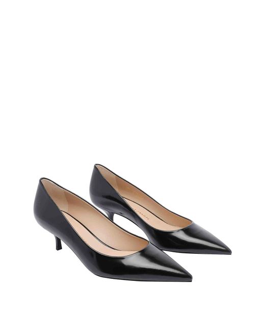 Stuart Weitzman Black Stuart Power Pumps