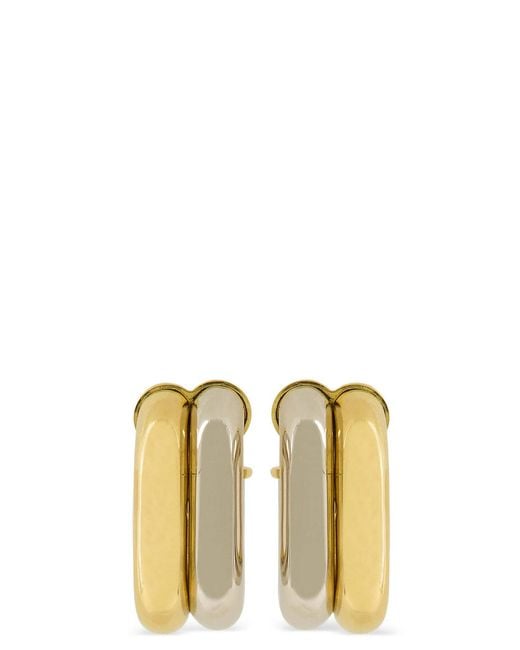 Rabanne Metallic Xl Link Earrings