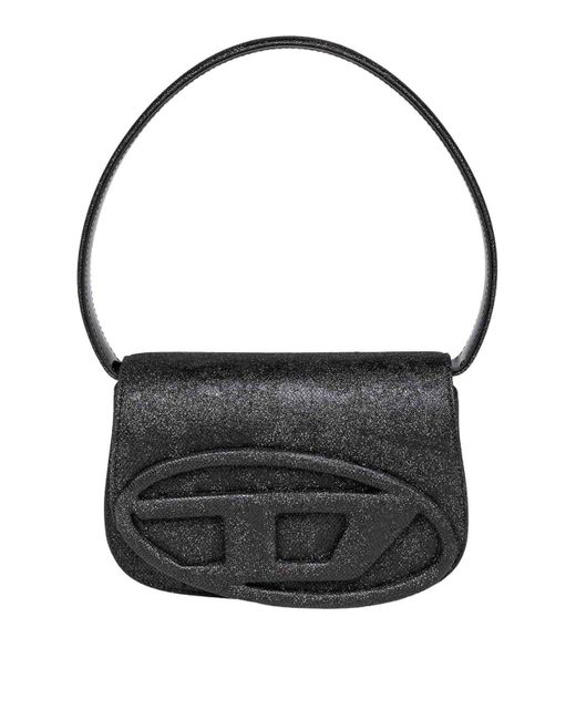 DIESEL Black Structured Bag