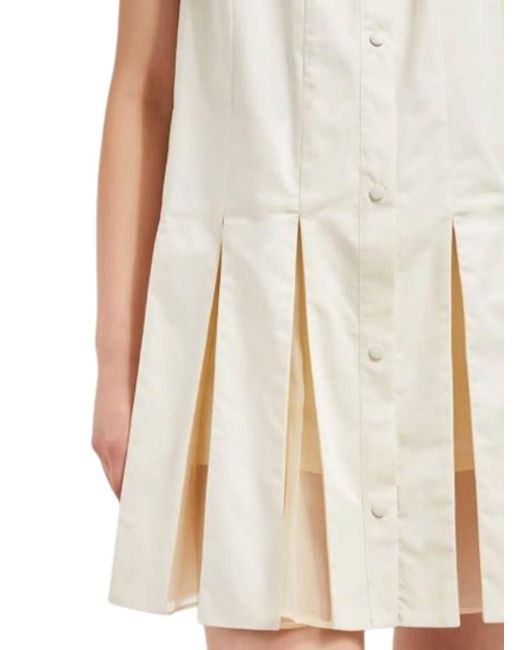 Moncler White Shirt Dress