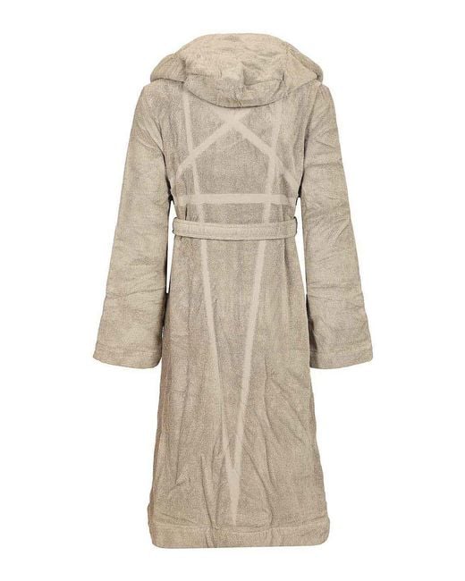 Rick Owens Natural Pentagram Bathrobe