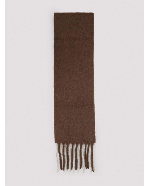 Loewe White 23X176 Scarf