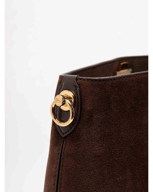 Dolce & Gabbana Brown Large 'Vittoria' Bag