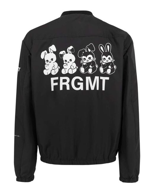 Moncler Black Bomber Jackets for men