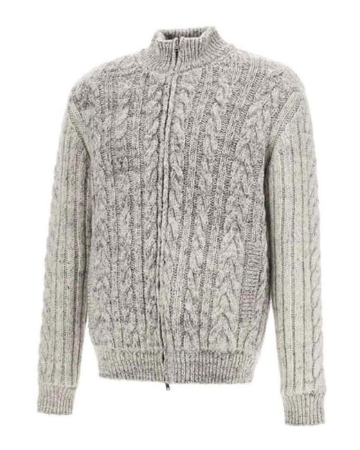 Herno Gray Crewneck for men