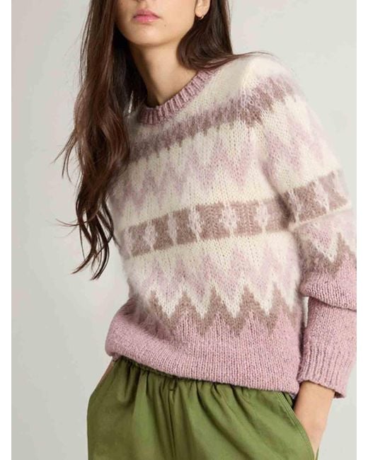 Woolrich Pink Round Neck