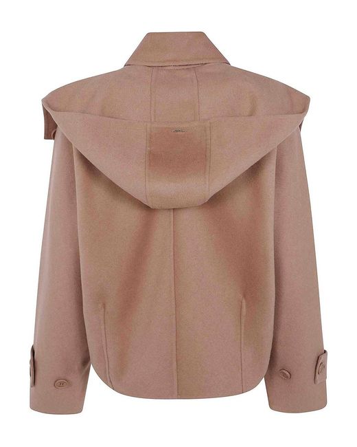 Twinset Brown Caban Jacket
