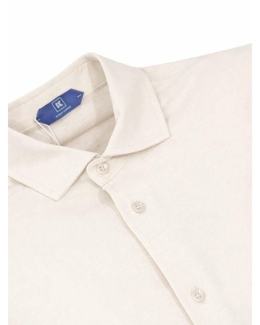 KIRED White Capri Shirt for men