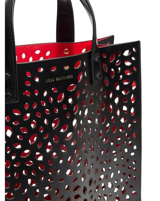 Lulu Guinness Black Thora Large Bag