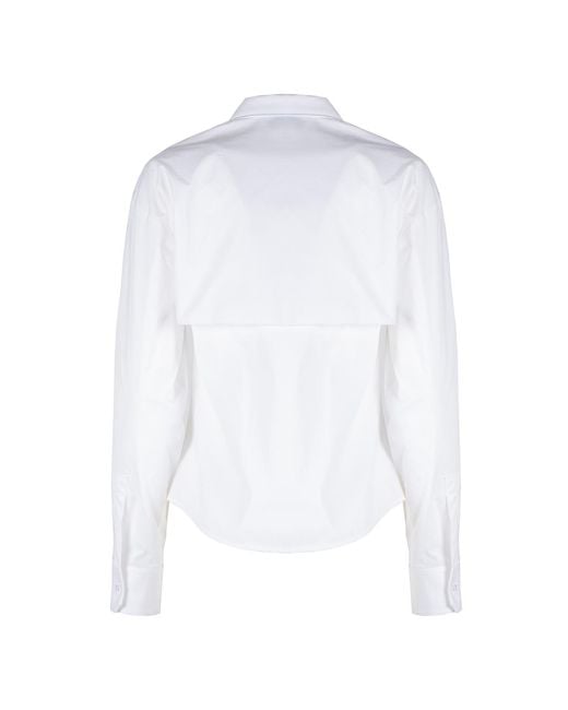 Vivetta White Twin Set Mani Shirt