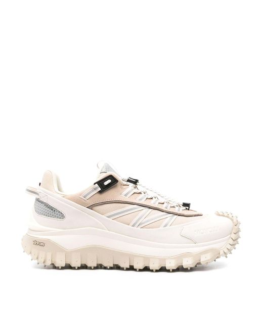 Moncler White Trailgrip Sneakers for men