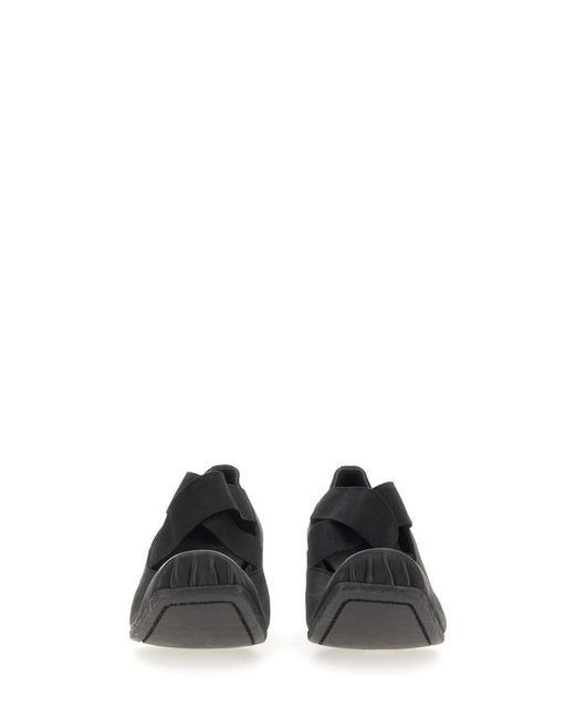 Uma Wang Black Flat Shoes