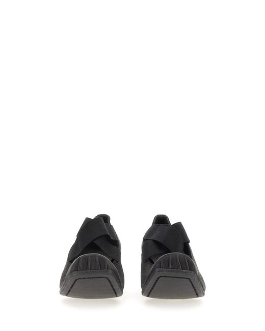 Uma Wang Black Flat Shoes
