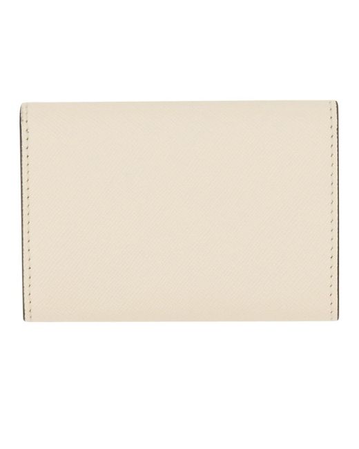 Marni White Tri-Fold Wallet