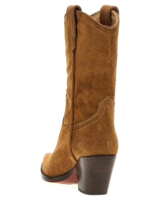 Sonora Boots Brown Clara Ankle Boots