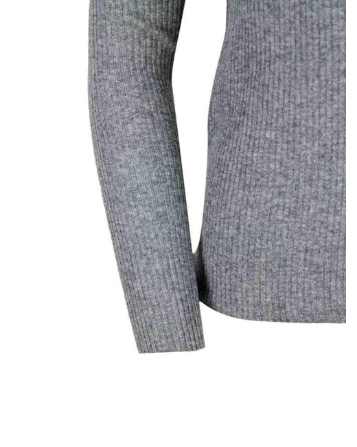 Fabiana Filippi Gray Sweaters