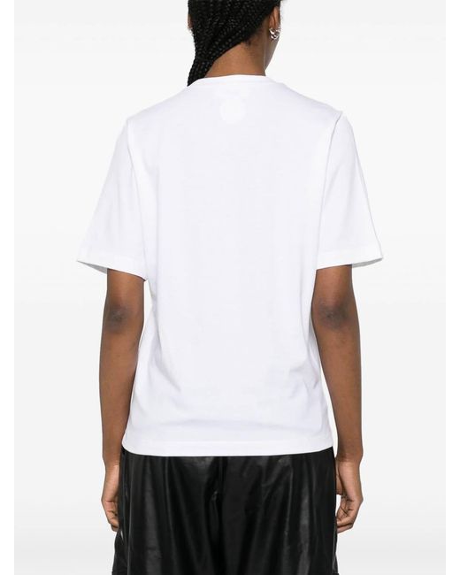 DSquared² White Betty Boop Easy Fit T-Shirt