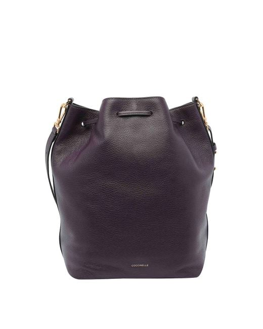 Coccinelle Blue Beat Generation Bucket Bag