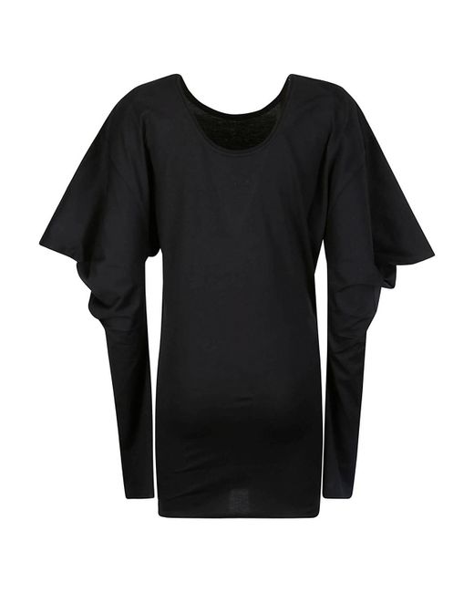 Setchu Black Origami Jersey Dress