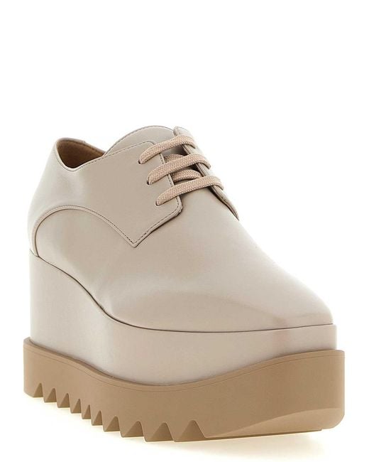 Stella McCartney Natural Elyse' Wedges