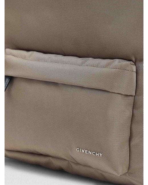Givenchy Gray Essential U Backpack for men