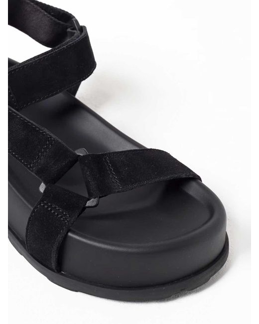 Moschino Black Low Logo Sandal