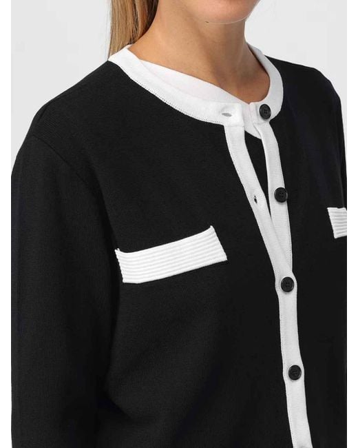 Karl Lagerfeld Black Classic Cardigan